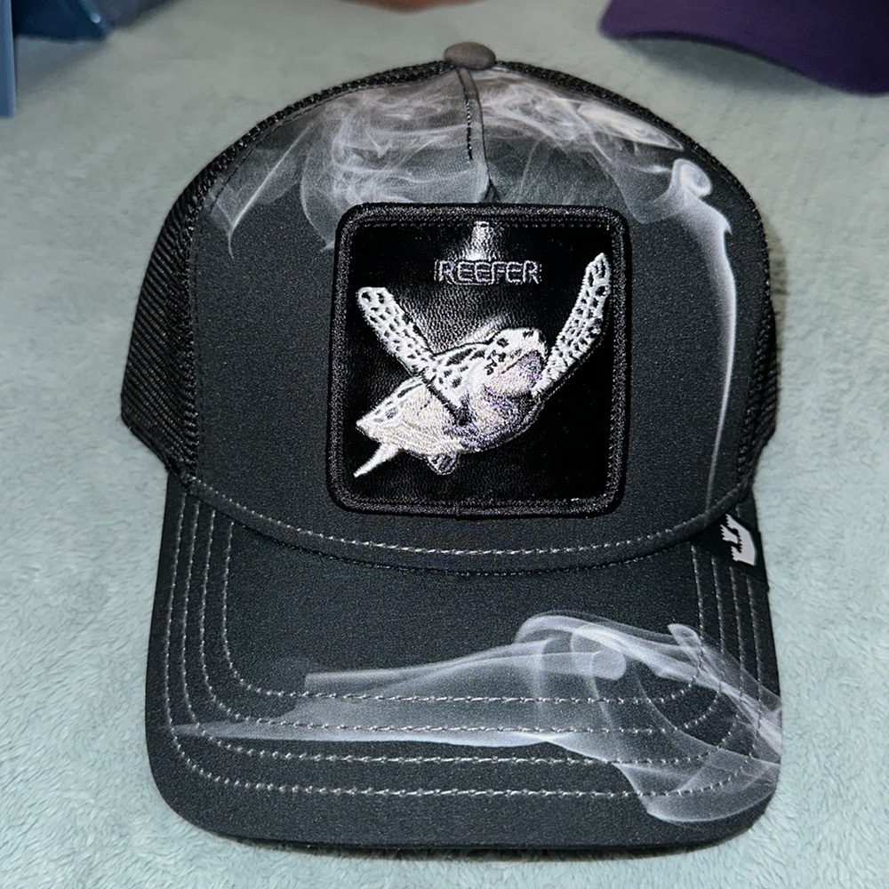 Goorin Bros Animal Farm Hat Trucker Baseball Snapback Reefer Madness